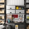 TinyHomie Heavy Duty Wall Storage Cabinet with Sliding Up-Flip Door Floating Tool Cabinet for Kitchen, Basement, Warehouse - 2 of 4
