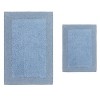 Home Weavers Luxury Collection 100% Cotton Tufted Bathroom Rug Set, Non-Slip Latex Bath Rug Set - 2 of 4
