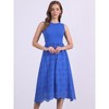 INSPIRE CHIC Women's Summer Sleeveless A Line Midi Cotton Crewneck Casual Tank Dress - 3 of 4