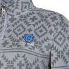NCAA North Carolina Tar Heels Women's Quarter Zipped Fleece Sweatshirt - 3 of 3