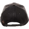 Star Wars Scout Trooper Steel Logo Faux Leather Snapback Hat Cap Black - 4 of 4