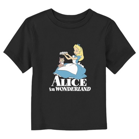 Alice in Wonderland Dinah and Alice Flower Crown T-Shirt - image 1 of 3