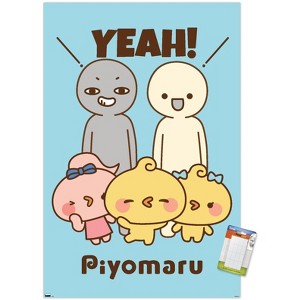 Trends International Piyomaru - Yeah! Unframed Wall Poster Prints - 1 of 4