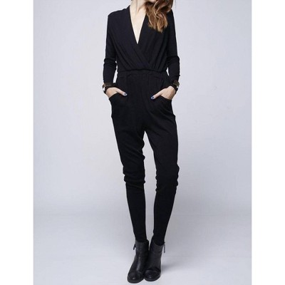 Women's Wrap Front Jumpsuit - Charme