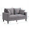 Resilience Sofa, Comfy , Modern Upholstered Sofa - 4 of 4