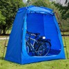 6'x4' Bike Storage Tent - Eighteen Tek - 3 of 4