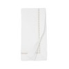 Saro Lifestyle Timeless Chainlink Embroidery Napkin (Set of 4), 20"x20", Silver - 2 of 3