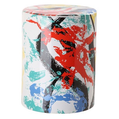 Kes Garden Stool - Safavieh