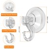 Unique Bargains Waterproof Reusable Vacuum Suction Cup Hooks and Hangers - 2 of 3