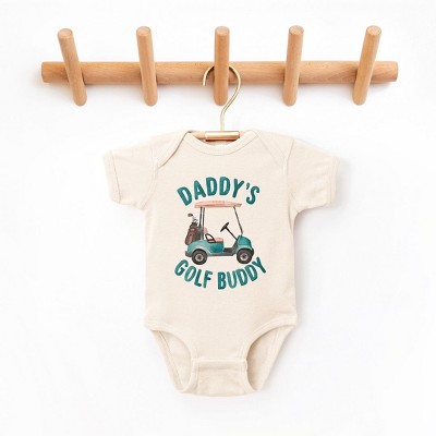 The Juniper Shop Daddy's Golf Buddy Baby Bodysuit