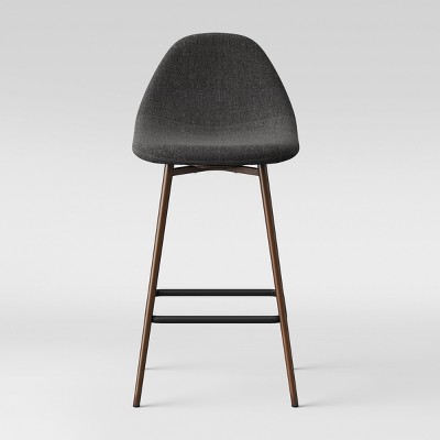 project 62 copley upholstered dining chair dark