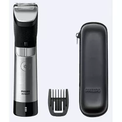 Philips Norelco Series 9000 Beard & Hair Men's Rechargeable Electric Trimmer - BT9810/40