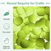 Unique Bargains PVC Lightweight Durable Bend-Resistant Sequin Embellishments 288 Pcs - 2 of 4