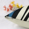 Unique Bargains Printing Soft Throw Invisible Zipper for Home Decor Bedroom Pillow Covers 2 Pcs - 4 of 4