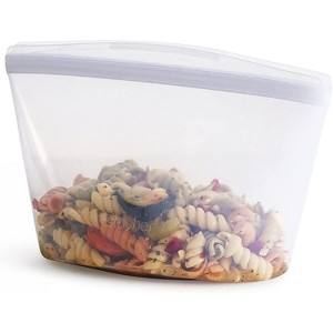 Premium Silicone Reusable Food Storage Bowl, Leak-free Container, Microwave, Oven, Dishwasher Safe - 1 of 4