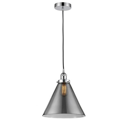 Cone - 1 Light Mini Pendant In Industrial Style-14.75 Inches Tall and 12 Inches Wide