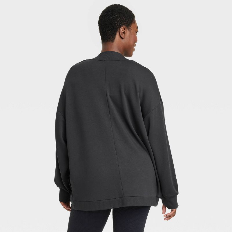 Women's French Terry Cardigan - All In Motion™, 5 of 12