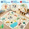 Washable Kids Play Mat  Non-Slip Forest Animal Car Road Area Rug Ultra-Soft Stain Resistant Carpet - 3 of 4