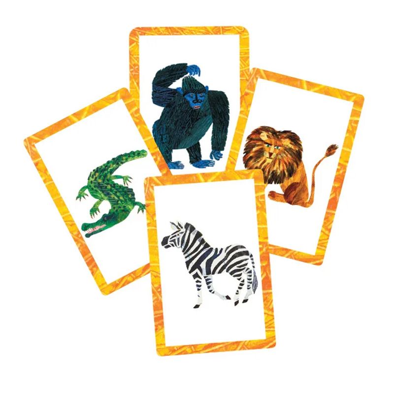 Briarpatch The World of Eric Carle Animal Rummy Card Game, Pack of 3, 3 of 5