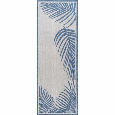 Hauteloom Dina Blue & Beige Area Rug