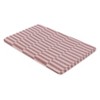Babyletto Muslin All-Stages Bassinet Sheet, GOTS Certified Organic Cotton - Maroon Stripe - 2 of 4