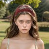 Unique Bargains Women's Wide Five Petals Headband 1 Pc - 2 of 4