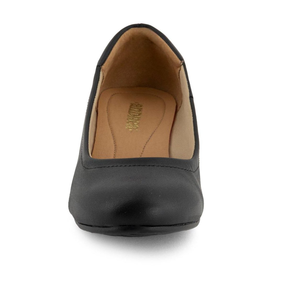 Женские туфли Andrea Women's Leather Wedge Loafers 62604 Black 10 — фото 4