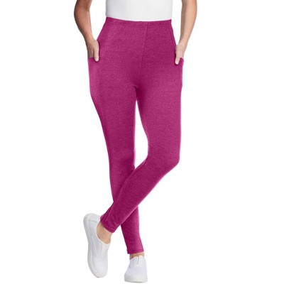 Woman Within Women's Plus Size Pocket Legging
