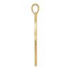 Black Bow Jewelry 14k Yellow Gold Horse Head Silhouette Pendant - 2 of 4