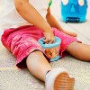 Snack Catcher Toddler Snack Cups, No Spill, 2 Pack, Blue/Green - 3 of 4