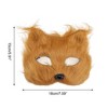 Unique Bargains Long-haired Foxes Party Mask 1 Pc - 2 of 4