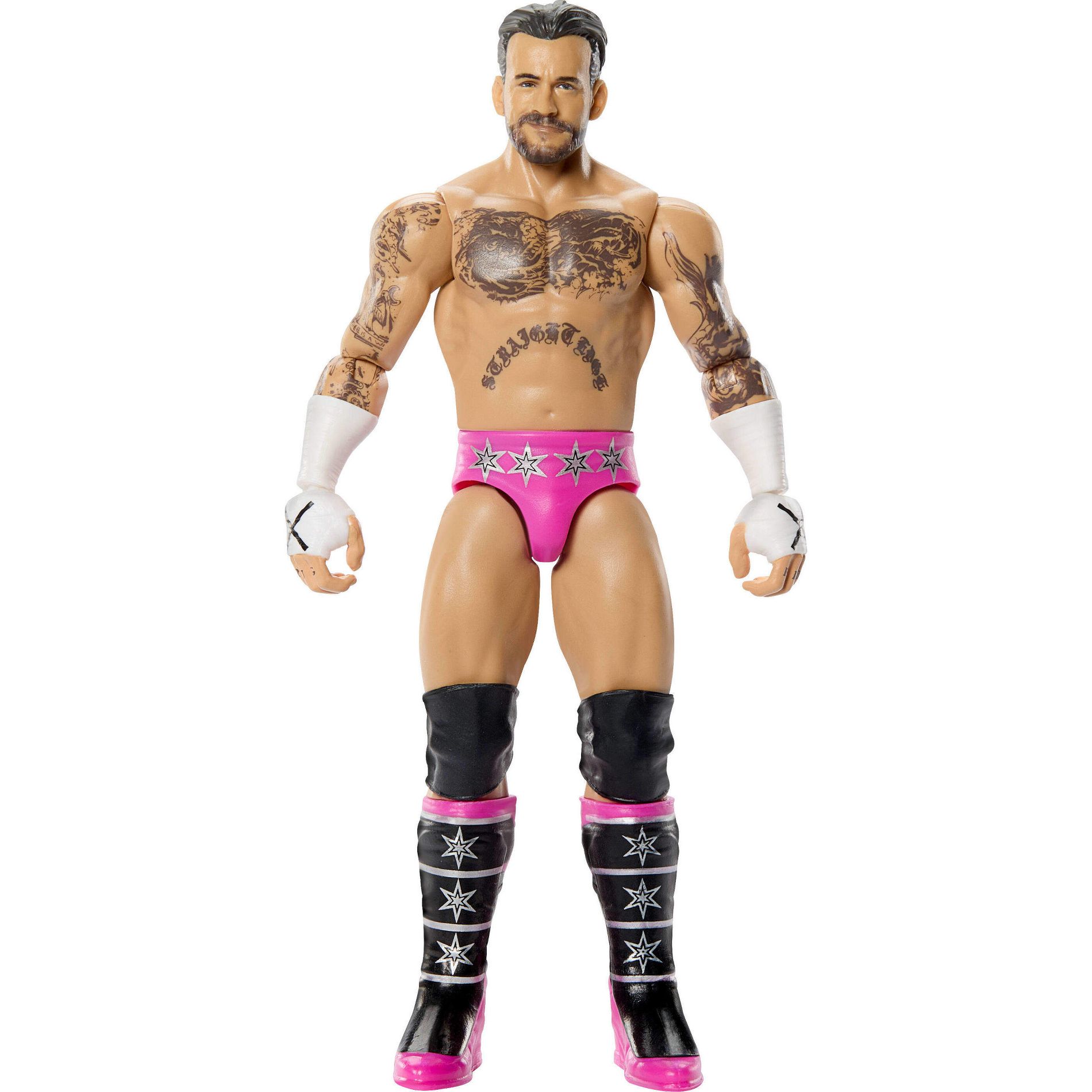 WWE CM Punk Action Figure, Main Event Series #164, 6" Collectible with Articulation