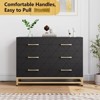 6 Dresser Bedroom with Large Capacity, Chest of Drawers Wooden Dresser with Metal Handle, Dresser for Bedroom,Living Room,Hallway - 3 of 4