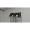 Mastro Matte Black Bath Light - 3 of 4