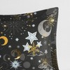 Isabel Starry Sky Metallic Kids' Comforter Set with Throw Pillow Charcoal Gray - Mi Zone - image 4 of 4