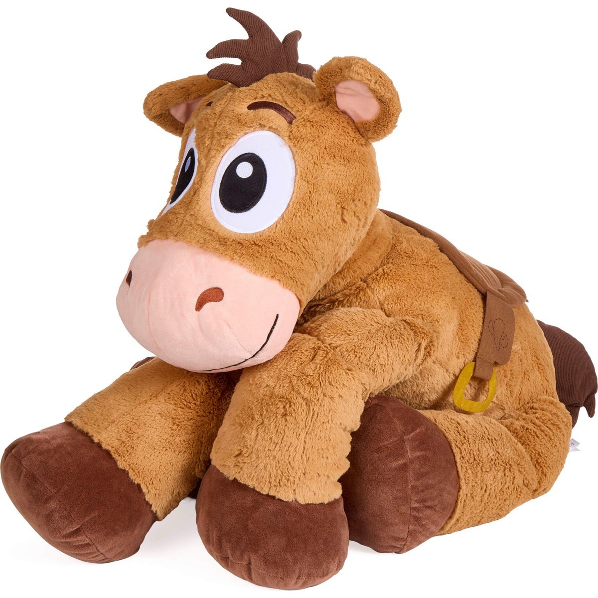 Детские куклы Toy Story Disney and Pixar Toy Story 5 Ginormous Plush Toys, 24" Scale Bullseye Soft Doll Stuffed Animal — фото 6