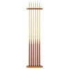 Fat Cat 2-Piece Wall Billiard Pool Cue Rack - Oak - 2 of 4