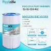Poolzilla Replacement Pool Filter for PLF90A, Pleatco PA90, Hayward Star Clear Plus C900, Hayward CX900-RE, Unicel C-8409, Sta-Rite PXC95 - 2 of 4