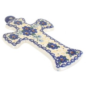 Blue Rose Polish Pottery 47 Vena Cross - 1 of 1