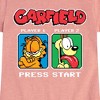 Girls' - Garfield - Garfield Odie Game On Fitted Short Sleeve Graphic T-Shirt - 2 of 4