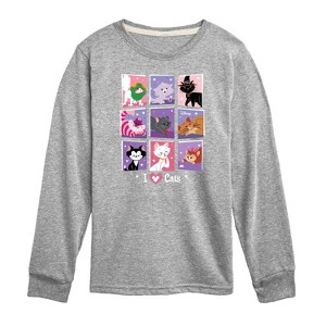Boys' - Disney - Cats & Dogs Long Sleeve Graphic T-Shirt - 1 of 4