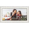 PosterPalooza | Ornate White Picture Frame - UV Acrylic, Backing Board, Hanging Hardware Included - 2 of 4