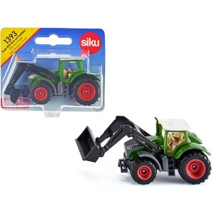 Fendt 1050 Vario Tractor with Front Loader Green with White Top Diecast Model by Siku - 1 of 3