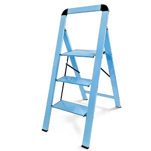 Fortune Candy 9'' Pedals Anti-Slip 2-Step Ladder - 1 of 4