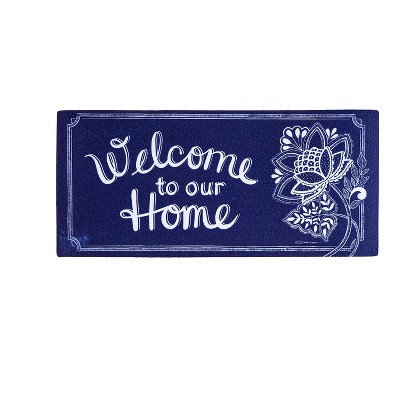 Evergreen August Sassafras Indoor Outdoor Switch Doormat 1'10"x10" Multicolored