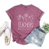 Simply Sage Market Women's Teachers Plant Seeds That Grow Forever Short Sleeve Garment Dyed Tee - 3 of 4