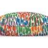 2pk 18.5" Make it Rain Outdoor Throw Pillow Zinnia Blue - Pillow Perfect: Weather-Resistant, Abstract Design, Set for Patio Decor - 2 of 4