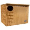 JCs Wildlife Barn Owl Nesting Box: Do It Yourself Assembly Kit - Build Your Own Barn Owl Box - Screws, Mounting Hardware, Instructions and Nesting - 2 of 4