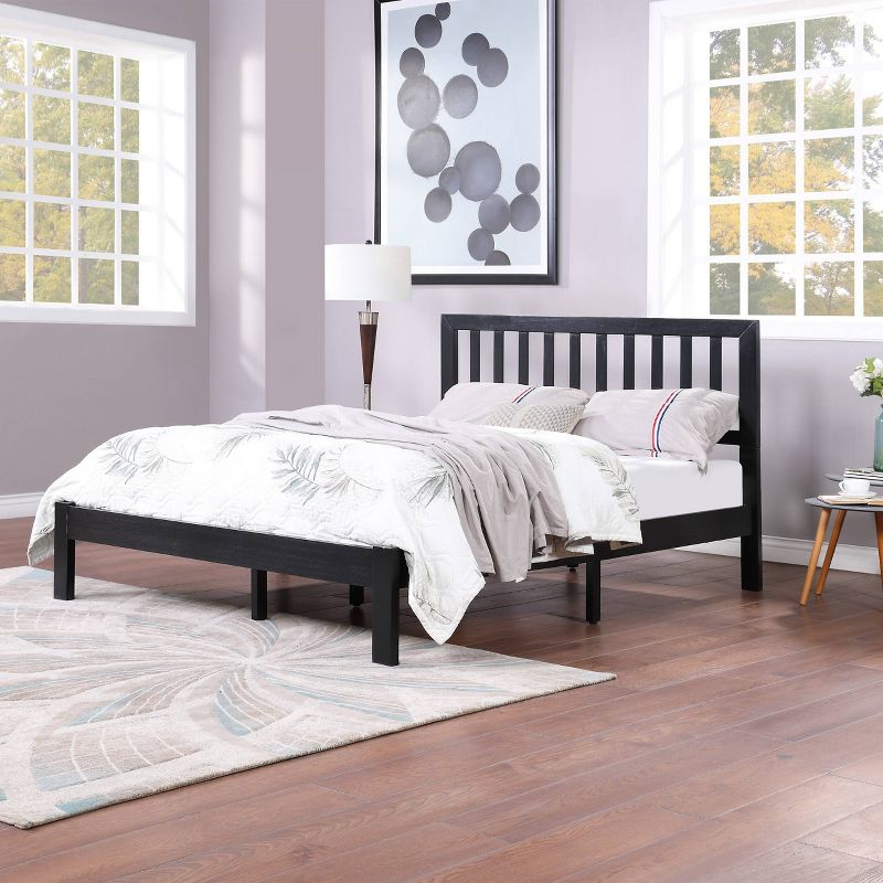 Queen Norgate Modern Farmhouse Platform Bed - Christopher Knight Home, 3 of 8