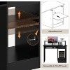 Yaheetech Home Office Wood Computer Desk with Storage Drawers - 4 of 4